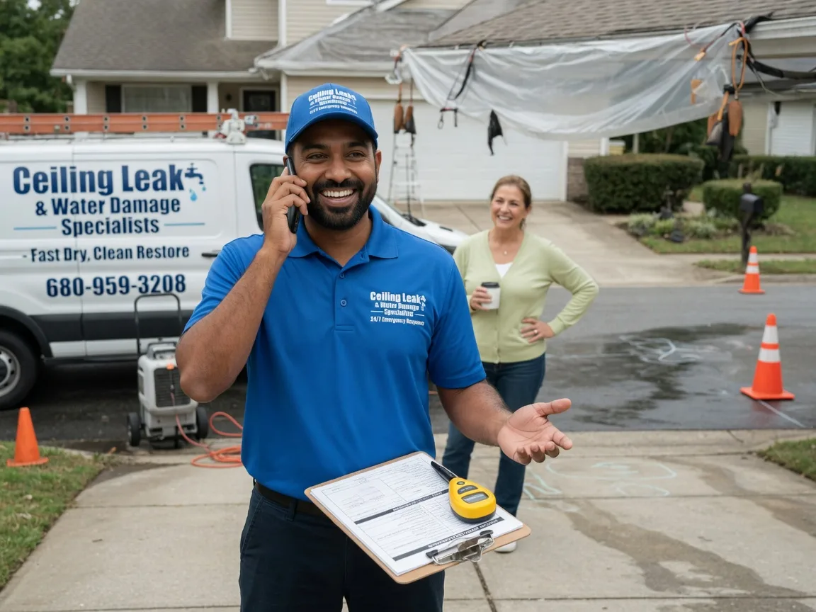 Ceiling Leak Cleanup Irwinton, GA FAQs
